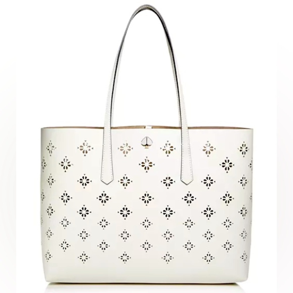 🫧Kate Spade Large Spade Flower Perforated Tote🫧